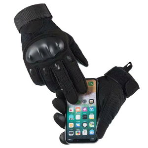 手袋 メンズ 男性用 タクティカルグローブ 通気性 指あり 指なし サイクルグローブ 耐摩耗性 タッチスクリーン スポーツ 筋力トレーニング アウトドア フィットネス 秋(x2)