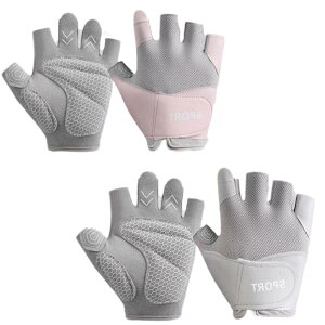 手袋 レディース スポーツ アウトドア サイクル サイクリング グローブ 滑り止め 通気性 衝撃吸収 ハーィンガー トレーニング 指なし バイク 春夏