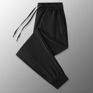 パンツ メンズ 男性用 接触冷感 ストレッチ テーパードパンツ イージーパンツ ルームウェア 部屋着 アウトドア スポーツ 春夏 黒 ブラック グレー