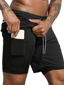 ハーフパンツ メンズ 男性用 スポーツ トレーニング ランニング 吸湿速乾 ポリエステル ブラック 黒 ホワイト 白 グレー カーキ ネイビー 紺 レッド 赤 イエロー 黄 グリーン 緑 ブルー 青 春