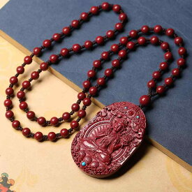 ネックレス メンズ 紫金 朱砂 十二支 干支 守護本尊 ペンダント 鑑定対応 鼠 牛 虎 兎 竜 蛇 馬 羊 猿 鶏 犬 猪(x2)