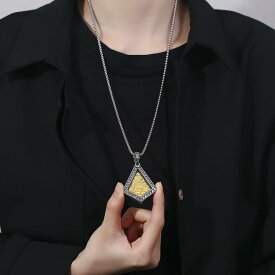 ネックレス メンズ チタン鋼 ジルコニア 十二支 干支 属相 本命 仏 ペンダント アミターバ 不動明王 大日如来 普賢菩薩 千手観音 文殊菩薩 虚空蔵菩薩 勢至菩薩 お守り 開運 ラッキーアイテム アクセサリー 豪華感