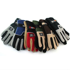 手袋 男女兼用 防風 防寒 フリース手袋 秋冬 アウトドア バイク 自転車 運転 全指手袋 メンズ 褐色 グリーン レッド ブラック ブルー レディース 赤 海青 オレンジ マゼンタ