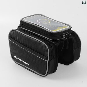 自転車 バッグ 反射 フロント ビーム マウンテンバイク 携帯電話 トップ チューブ 防水 サドルバッグ サイクリング.オシャレ