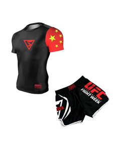 トレーニングウェア メンズ ボクシングウェア 半袖短パンセット スポーツウェア 格闘技 接触冷感 吸湿速乾 黒 ピンク系