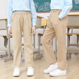 子供服 パンツ キッズ 男女兼用 学生 運動着 弾力 綿 カキ色 ズボン 春秋冬 中学生 小学生 カジュアル 長ズボン 110cm 120cm 130cm 140cm 150cm 160cm 170cm 180cm