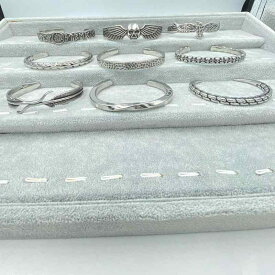 ブレスレット メンズ レディース チタン製 刻印 レトロ 文芸復古風 バングル アクセサリー ドロップオイル 幅広 細身 腕輪 お守り ラッキーアイテム