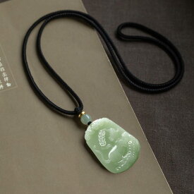 ネックレス レディース メンズ 十二支 和田玉 ペンダント 虚空蔵菩薩 干支 辰 巳 丑 卯 未 男女兼用 お守り アクセサリー