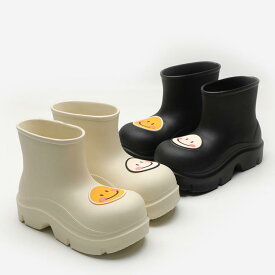 雨靴 レディース レインブーツ 軽量 滑り止め ミドル丈 履きやすい かわいい 婦人 大人用 梅雨 雨季 ガーデニング1