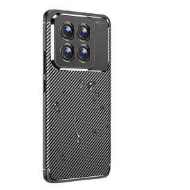 スマホケース Xiaomi Redmi POCO カーボンファイバー TPU シンプル 防摔 衝撃吸収 ブラック ブルー