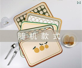 シンプル レザー プレースマット ボウルと プレート マット スタイル 豪華 防水・ 耐 油性 洋風 軽い 断熱性 写真 シンプルスタイリッシュレザー製食事マット.ボウルマット.ヨーロピアンで豪華感