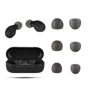 �yNOUKAJU�z �C���[�s�[�X SONY WF-C510 �p �C���[�z�� �Ή� �C���[�`�b�v �V���R���f�� (S/M/L�T�C�Y �e�y�A) ����~�� �_�炩�� ���C�K�[�h �t�B�b�g�� �E���h�~ 3�y�A(�O���[)