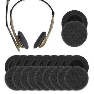 Geekria 10 Pairs QuickFit �C���[�p�b�h �݊��� �p�b�h �A�[�J�[�Q�[ AKG, �R�X Koss, ���W�N�[�� Logitech,�v�����g���j�N�X Plantronic Rapoo, �[���n�C�U�[ Sennheiser, �\�j�[
