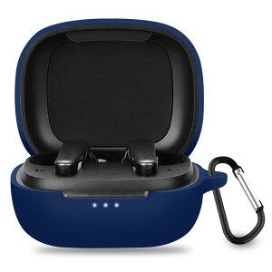 ANYOI �Ή� EarFun Air Pro 4 �P�[�X ���ɔ� �t��V���R���f�� LED�� �ϏՌ� �h�� �h�o �y�ʃf�U�C�� ���C�����X�[�d�Ή� ���h�~ �����h�~ �V���v���X���� �J���r�i�t��-EFC