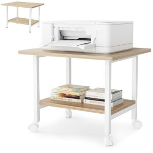 DEWEL �v�����^�[�� 2�i �L���X�^�[�t�� ��48×���s40×����37cm �v�����^�[���b�N ��� �f�X�N�� ���[ �ؐ� ���ω׏d30kg �A�W���X�^�[�t�� �R�s�[�@�� �R�s�[�@�u���� �����@�� �v�����^�� �t�@