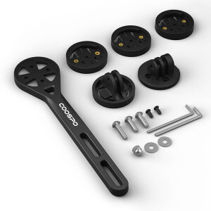 COOSPO MT6S �T�C�R�� �}�E���g Bryton/Garmin/Wahoo/COOSPO/iGPSPORT/XOSS�T�C�N���R���s���[�^ �}�E���g GoPro/���]�ԃ��C�g�Ή� ���]�ԗp�A�N�Z�T���[ ��v �y�� ���[�h�o�C�N ���[�X�}�E���g