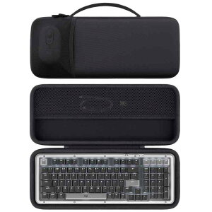 co2CREA ���[�P�[�X �݊��i logicool ���W�N�[�� MX KEYS mini ?KX700GR/KX700GRd �~�j�}���X�g ���C�����X �C���~�l�C�e�b�h �L�[�{�[�h�A�u���b�N�i�P�[�X�̂݁j