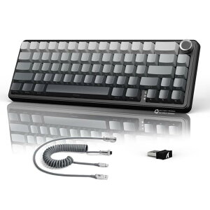 ATTACK SHARK X66 �Q�[�~���O�L�[�{�[�h �g���C�[���[�h�ڑ����[�h ���C�����X/BT/�L��