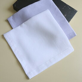 結婚式 ハンカチ リネン メンズ 60番手(47x47cm) Classic クラシック / 父の日 プレゼント 麻 男性用 紳士 高級 麻 リネン ハンカチーフ 大人 大判 フォーマル 速乾性 吸水 結婚 御祝 ギフト 誕生日 無地 プレゼント 贈り物 秋 冬 オールシーズン プチギフト