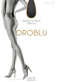 OROBLU オロブル geo8インポート/ストッキングオールシーズン/つま先スルー/オールスルーウルトラシアー/ストッキング／イタリアストッキング