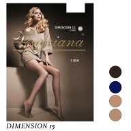 Veneziana／ベネチアナDIMENSION 15Rajstopy　パンストイタリアインポートストッキング3D 弾性15デニール…