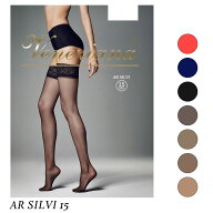 Veneziana／ベネチアナAR SILVI 15 　シルヴィイタリアインポートガーターストッキングストッキング15デ…