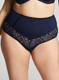 大きいサイズ シェイピング効果【予約】ハイウエストブリーフ Estel by Sculptresse ラグジュアリーインポートランジェリー グラマー下着 大きいサイズ下着 インナーウェア 日本L〜7Lサイズ L XL 3L 4L 5L 6L 7L ネイビー