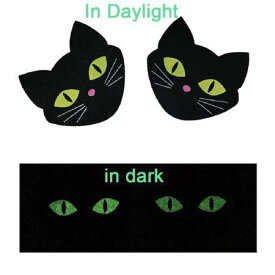 ニップレス 猫 黒 目が光る