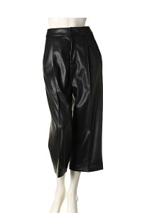 �y50%OFF�Z�[���zAULA �A�E�� LEATHER CROPPED PANTS{-AEA}