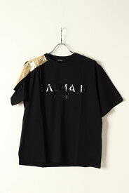 BALMAIN バルマン BF2 SHOULDER GOLD TAPE BALMAIN TS{XF0EG020BB43-EAP-BBS}