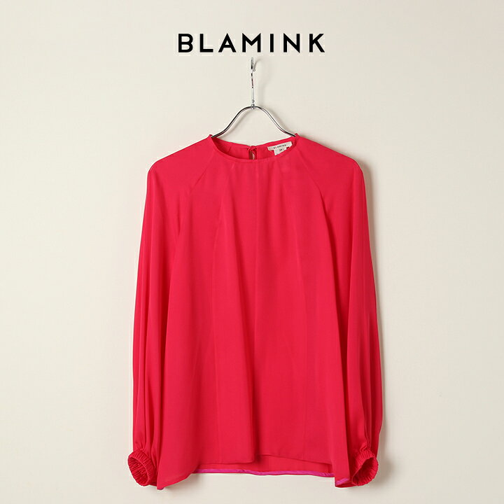 楽天市場】【50%OFF】BLAMINK ブラミンク シルクバックリボンロング 