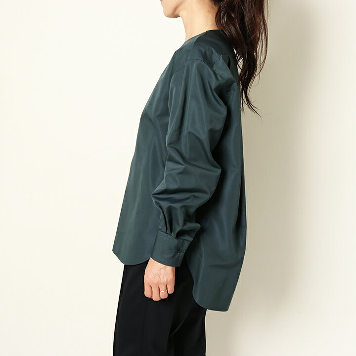 楽天市場】BLAMINK ブラミンク コットンシルクバックジップブラウス  