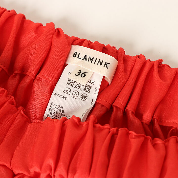 楽天市場】【50%OFF】BLAMINK ブラミンク FALL シルクギャザー ロング 