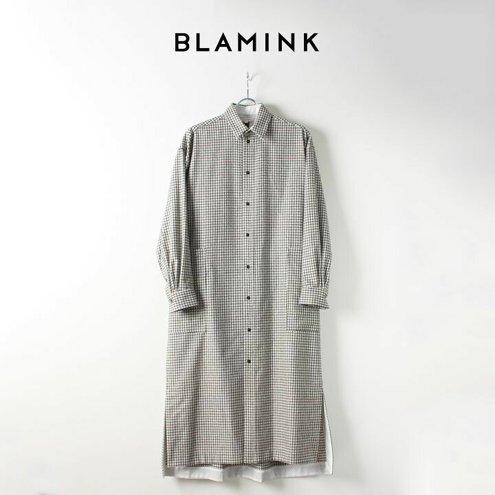 楽天市場】【50%OFF】BLAMINK ブラミンク ウールチェック バック 