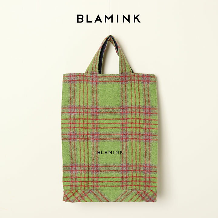 楽天市場】【50%OFF】BLAMINK ブラミンク アルパカウールチェック  