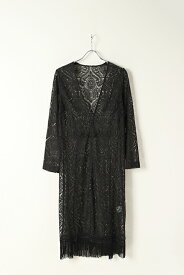 【50%OFFセール】グレースコンチネンタル｜GRACE CONTINENTAL ペイズリー刺繍ガウン{0120451012-27BLK-BJA}レディース おしゃれ