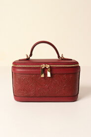 【50%OFFセール】グレースコンチネンタル｜GRACE CONTINENTAL カービングトライブス CARVING TRIBES Mini EmbossVCBag{-BCA}