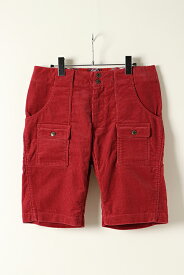 1piu1uguale3 ウノピゥウノウグァーレトレ CORDUROY by GIRMES MADE IN GERMANY 3D BUSH SHORTS{MRP050-COT056-45-ADS}