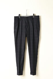 1piu1uguale3 ウノピゥウノウグァーレトレ RIB TAPERED SLACKS{MRP487-WOL116-57-BAA}【セットアップ対応商品】