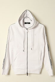 【40%OFFセール】1piu1uguale3 RELAX ウノピゥウノウグァーレトレ リラックス FLEECE LINE HOODIE{USO-23023-WHT-BCS}