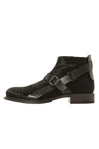 y50%OFFZ[zANN DEMEULEMEESTER AhDXe[ SHOES ARGO NERO+VITELLO OLIO LAVATO NERO{1602-4202-355-099-AFA}