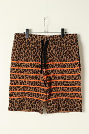 ARMED アームド LEOPARD BORDER SHORT PANTS{-AES}