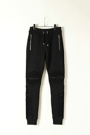 【30％offセール】BALMAIN バルマン BH2 PANTS SWEAT 3D PIN-TUCK{-BJA}