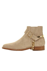 y30%OFFZ[zBALMAIN o} BHR SHOES BOOTS SUEDE CHAIN{-AGS}
