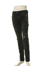 【23%OFF】BALMAIN バルマン BHR DENIM BIKER PYTHON SLIM{72.9529.T127-140-AGA}