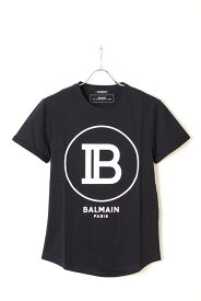 【23%OFF】BALMAIN バルマン BH2 T-SHIRT B-LOGO{-AIA}