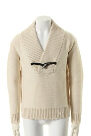 【50％offセール】BARK バーク VIRGIN WOOL SHAWL COLLAR JUMPER{474-13730001-110-AEA}