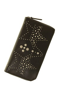 JIMMY CHOO W~[`E CARNABY LEATHER W/GRAPHIC STAR STUDDED EMBELLISH{-AGA}