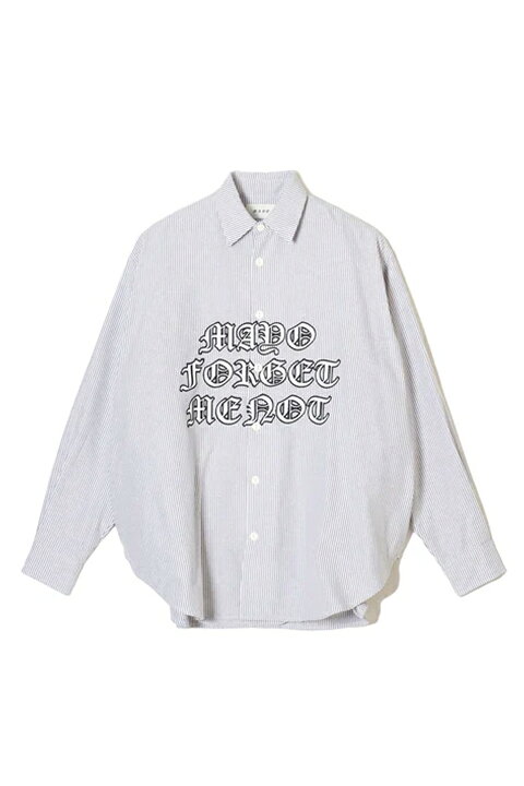 楽天市場】{SOLD}MAYO メイヨー MAYO FGMN EMBROIDERY STRIPE SHIRT 