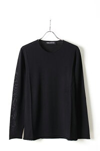 �y40%OFF�Z�[���zNeil Barrett �j�[���o���b�g WOOl SILK CASHMERE F.16 RAW EDGE JUMPER{PBMA140-3653-01-AHA}